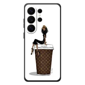 Чехлы Луи Витон для Samsung Galaxy S26 Ultra (AlphaPrint - LOUIS VUITTON) (кофе LOUIS VUITTON)