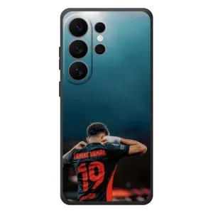 Чехол с футболистом Ламин Ямаль Samsung Galaxy S26 Ultra (Ламин 19)