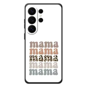 Чехлы для мамы на Samsung Galaxy S26 Ultra (Текстовый коллаж мама)