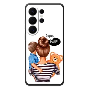 Чохол з друком для Samsung Galaxy S26 Ultra - (Мама з дитинкою) (AlphaPrint) (Мама з синочком)