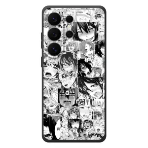 Анимешный чехол для Samsung Galaxy S26 Ultra (Ahegao manga)