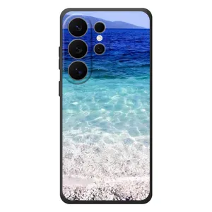 Силиконовый чехол с КАРТИНКАМИ лето для Samsung Galaxy S26 Ultra (AlphaPrint) (Море)