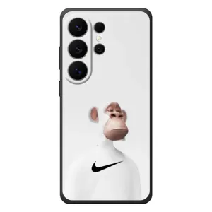 Чехлы с Обезьянами NFT для Samsung Galaxy S26 Ultra (AlphaPrint) (обезьяна NFT Nike)