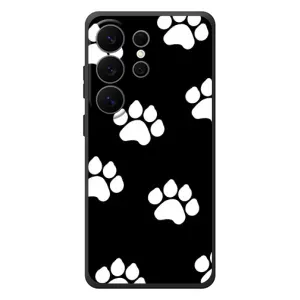 Чехлы с собаками для Samsung Galaxy S26 Ultra (VPrint) (Следы собаки)
