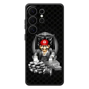 Чехлы с крутыми принтами для Samsung Galaxy S26 Ultra - (PREMIUMPrint) (Супер Марио)