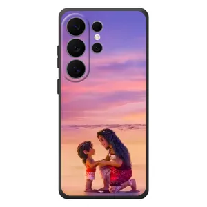 Чехол с мультфильмом Моана Samsung Galaxy S26 Ultra (Маленькая Ваяна)