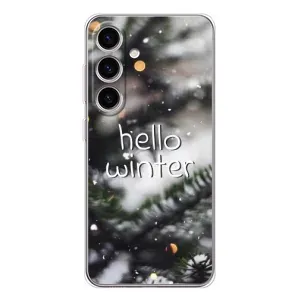 Новорічні, Святкові Чохли для Samsung Galaxy S26 - 2024 год (Hello winter)