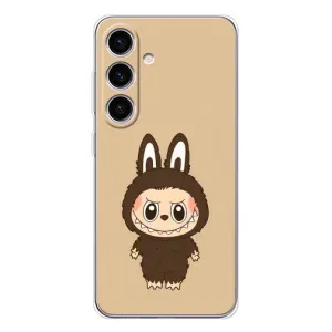Чехол с Лабубу на Samsung Galaxy S26 (Bored Ape в красном)
