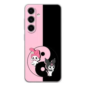 Чехол с кроликом Куроми на Samsung Galaxy S26 (Куроми Инь Янь)
