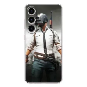Чехол PUBG для Гелекси С26 (AlphaPrint) (Пабг мен)