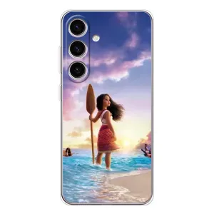 Чехол с мультфильмом Моана Samsung Galaxy S26 (Моана с веслом)