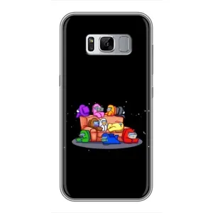 Чехол Амонг Ас для Samsung Galaxy S8 Plus, G955 (AlphaPrint) (Амонг-ас)