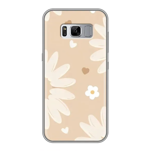 Чохол з принтом «Бежеві квіти» для Samsung Galaxy S8 Plus (G955) Чохол з принтом «Бежеві квіти» для Samsung Galaxy S8 Plus (G955)