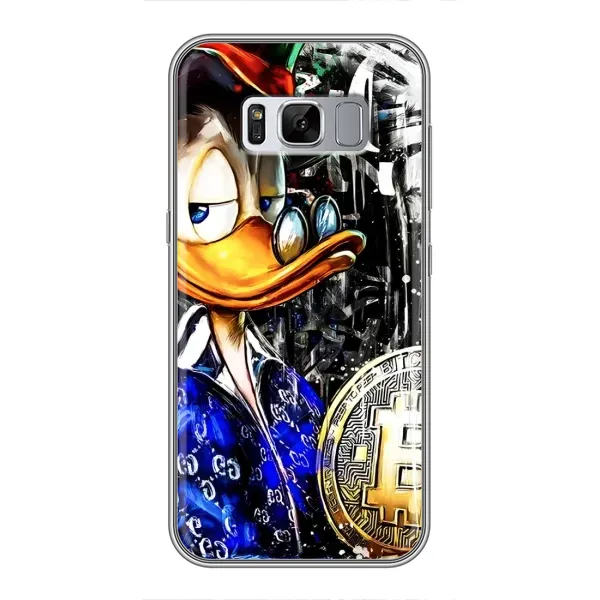 Чехол с принтом «Биткойн Скрудж» для Samsung Galaxy S8 Plus (G955)