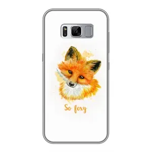 Чохли з картинкою Лисичка для Samsung Galaxy S8 Plus, G955 (VPrint) (Дівчинка Лиса)