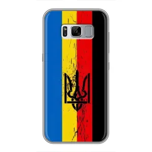 Украинские Чехлы для Samsung Galaxy S8 Plus, G955 с картинкой УПА (AlphaPrint) (Прапор УПА)