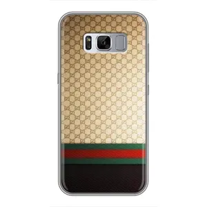 Чехлы ГУЧЧИ для Самсунг Галакси С8 Плюс G955 (AlphaPrint) (Гуччи Фон)