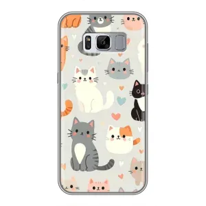 Чохол з малюнком кіт на Samsung Galaxy S8 Plus, G955 (Колаж котів)