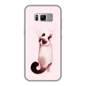 Чохол на Самсунг Галаксі S8 Плюс G955 з Котиками (VPrint) (Котик падає)