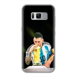 Чехлы для Samsung Galaxy S8 Plus, G955 (Leo чемпион) (AlphaPrint) (Кубок Месси)