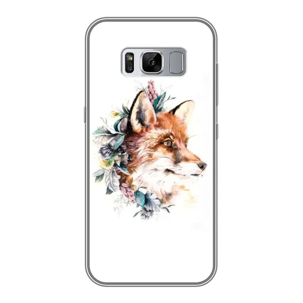 Чохол з принтом «Лиса в квітах» для Samsung Galaxy S8 Plus (G955)