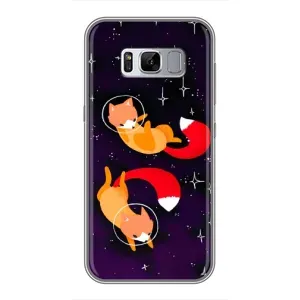 Чохли з картинкою Лисичка для Samsung Galaxy S8 Plus, G955 (VPrint) (Лисички космонавти)