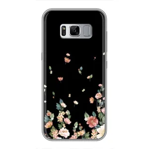 Чехол для Самсунг Галакси С8 Плюс G955 - с принтом (Дизайнерские) (AlphaPrint) (Маленькие цветы)