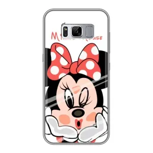 Эксклюзивный чехол для Samsung Galaxy S8 Plus, G955 (AlphaPrint - Мультяшные) (Маус Минни)