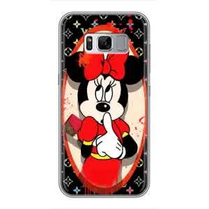 Чехол Disney Mouse Samsung Galaxy S8 Plus, G955 (PREMIUMPrint) (Минни Маус ЛВ)