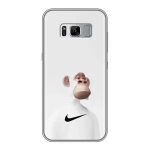 Чехлы с Обезьянами NFT для Samsung Galaxy S8 Plus, G955 (AlphaPrint) (обезьяна NFT Nike)