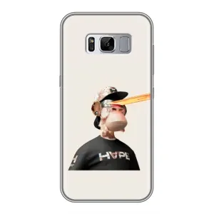 Чехлы с Обезьянами NFT для Samsung Galaxy S8 Plus, G955 (AlphaPrint) (обезьяна NFT в очках)