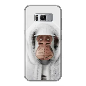 Чехлы с Обезьянами NFT для Samsung Galaxy S8 Plus, G955 (AlphaPrint) (обезьяна NFT в тату)