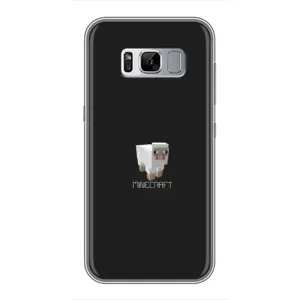 Чехол Майнкрафт на Samsung Galaxy S8 Plus, G955 (AlphaPrint) Minecraft (Овечка Майнкрафт)