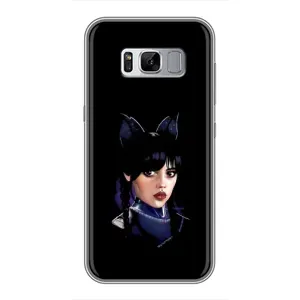 Чохли Венсдей на Samsung Galaxy S8 Plus, G955 Уенсдей (AlphaPrint) (серйозна Венздей)