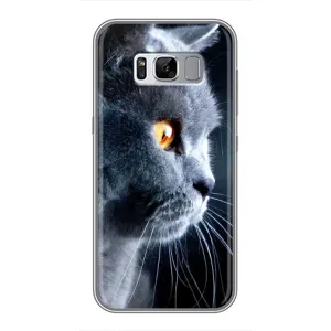 Чохли з Котиками для Samsung Galaxy S8 Plus, G955 (VPrint) (Сірий Кіт)