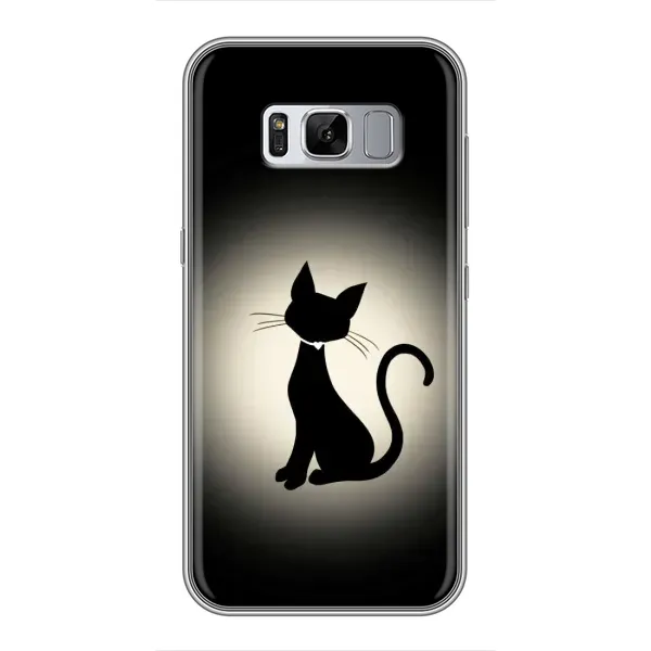Чохол з принтом «Силует котика» для Samsung Galaxy S8 Plus (G955) Чохол з принтом «Силует котика» для Samsung Galaxy S8 Plus (G955)
