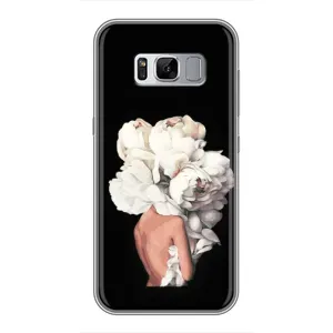 Чехлы (ART) Цветы на Samsung Galaxy S8, G950 (VPrint) (Білі квіти)