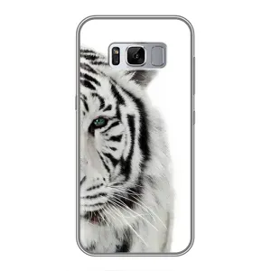 Чохли з картинкою животних Samsung Galaxy S8, G950 (Білий Тигр)