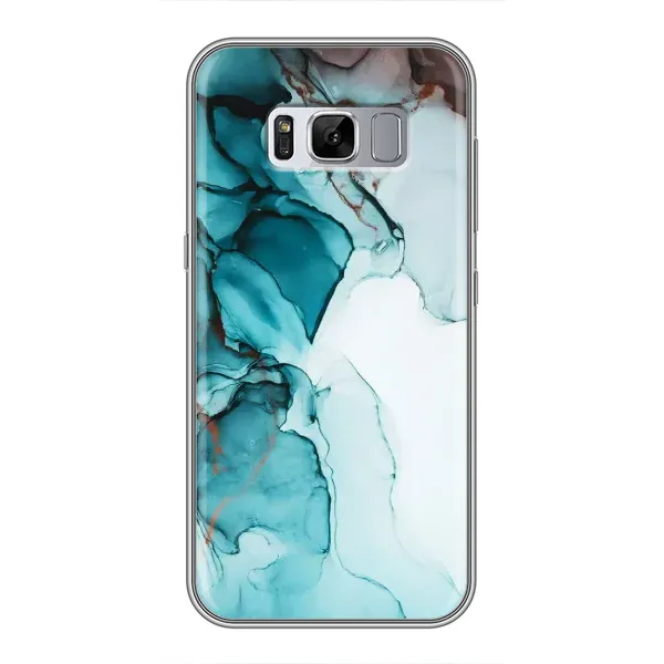 Чехол с принтом «Бирюзовый мрамор» для Samsung Galaxy S8 (G950)