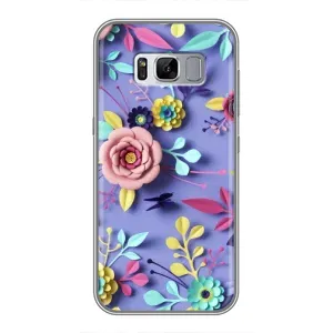 Чехлы с Цветами для Samsung Galaxy S8, G950 (VPrint) (Цветочный дизайн)