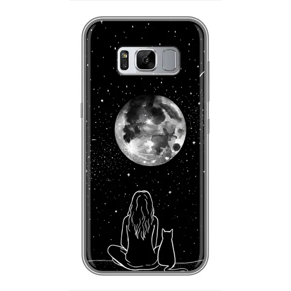 Чохол з принтом «Дівчина з котом» для Samsung Galaxy S8 (G950) Чохол з принтом «Дівчина з котом» для Samsung Galaxy S8 (G950)