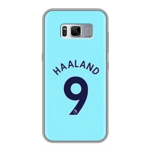 Чехлы с футболистом Ерлинг Холанд для Samsung Galaxy S8, G950 (AlphaPrint) (Ерлинг Холанд 9)