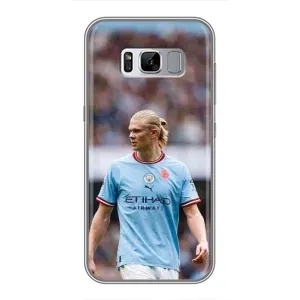 Чехлы с футболистом Ерлинг Холанд для Samsung Galaxy S8, G950 (AlphaPrint) (Эрлинг Холанд)