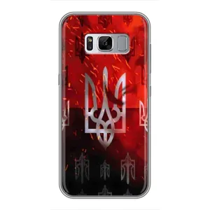 Украинские Чехлы для Samsung Galaxy S8, G950 с картинкой УПА (AlphaPrint) (ГЕРБ УПА)