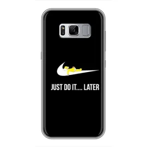 Чехол с Симпсонами для Samsung Galaxy S8, G950 (VPrint) (Гомер Later)