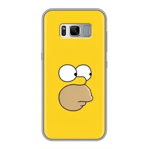 Чехол с Симпсонами для Samsung Galaxy S8, G950 (VPrint) (Гомер)