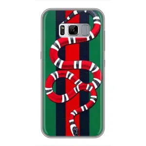 Чехлы ГУЧЧИ для Самсунг Гелекси С8, Ж950 (AlphaPrint) (Gucci змия)