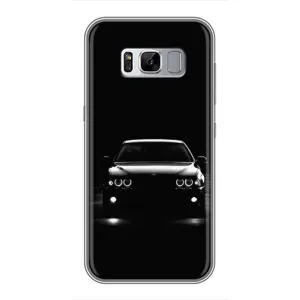 Чехол для Самсунг Гелекси С8, Ж950 - с принтом БМВ (AlphaPrint) (Машина BMW)