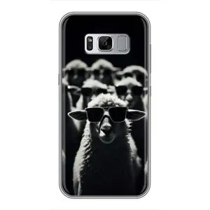 Чохол з принтом стильні тварини для Samsung Galaxy S8, G950 (Овечка в окулярах)