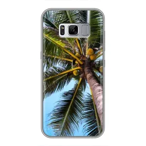 Силіконовий чохол з КАРТИНКАМИ літо для Samsung Galaxy S8, G950 (AlphaPrint) (Пальма)